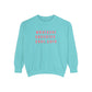 Whatever Speckles Your Yarn Sweatshirt